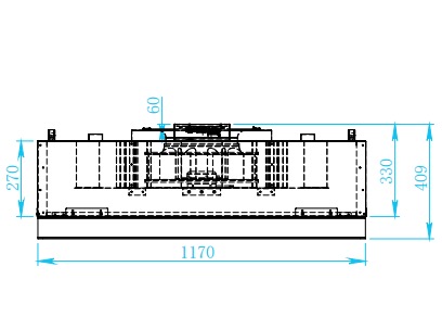 FFU风机过滤单元 1175×1175 洁净室天花FFU（直流外转子400风机）